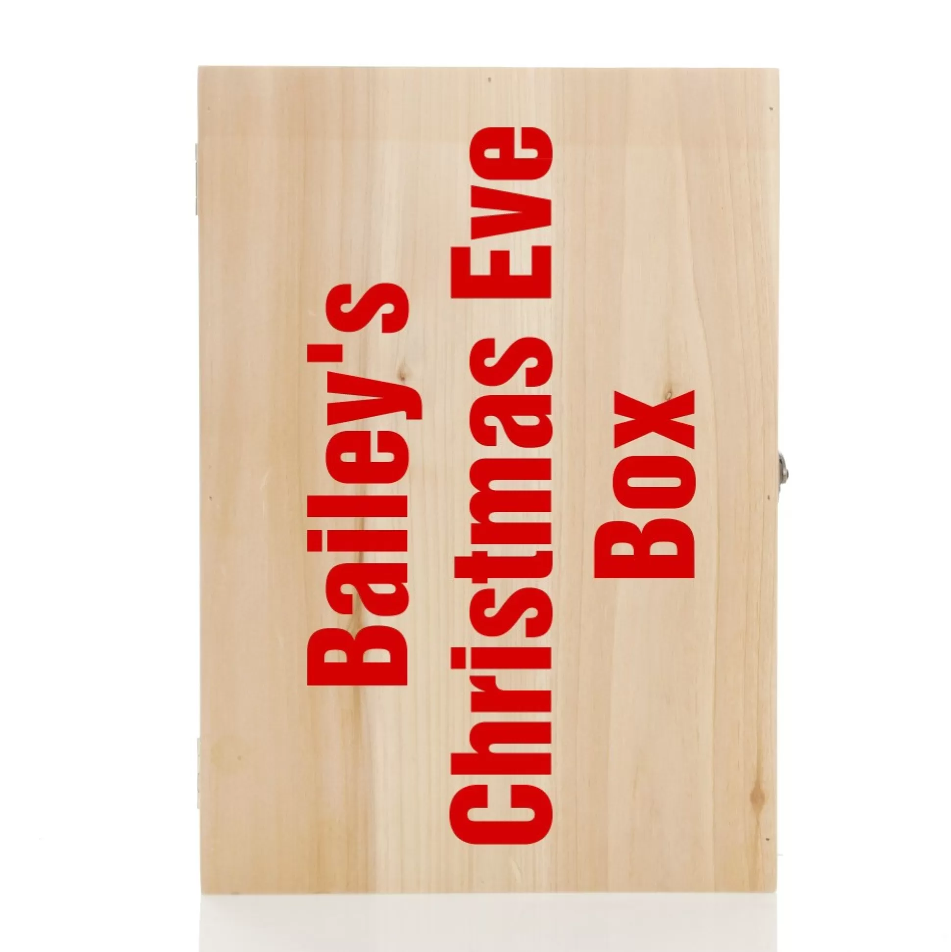 Personalised Natural Wooden Christmas Eve Keepsake Box Christmas Eve Keepsake Boxes |