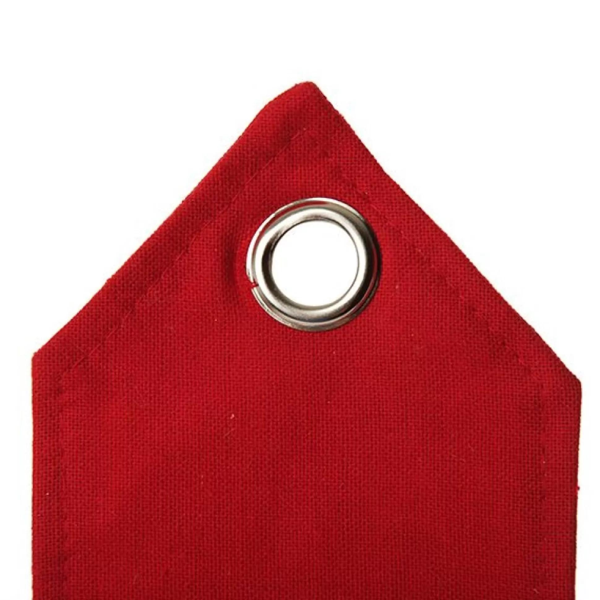 Personalised Red Linen Santa Sack Tag Personalised Santa Sacks |
