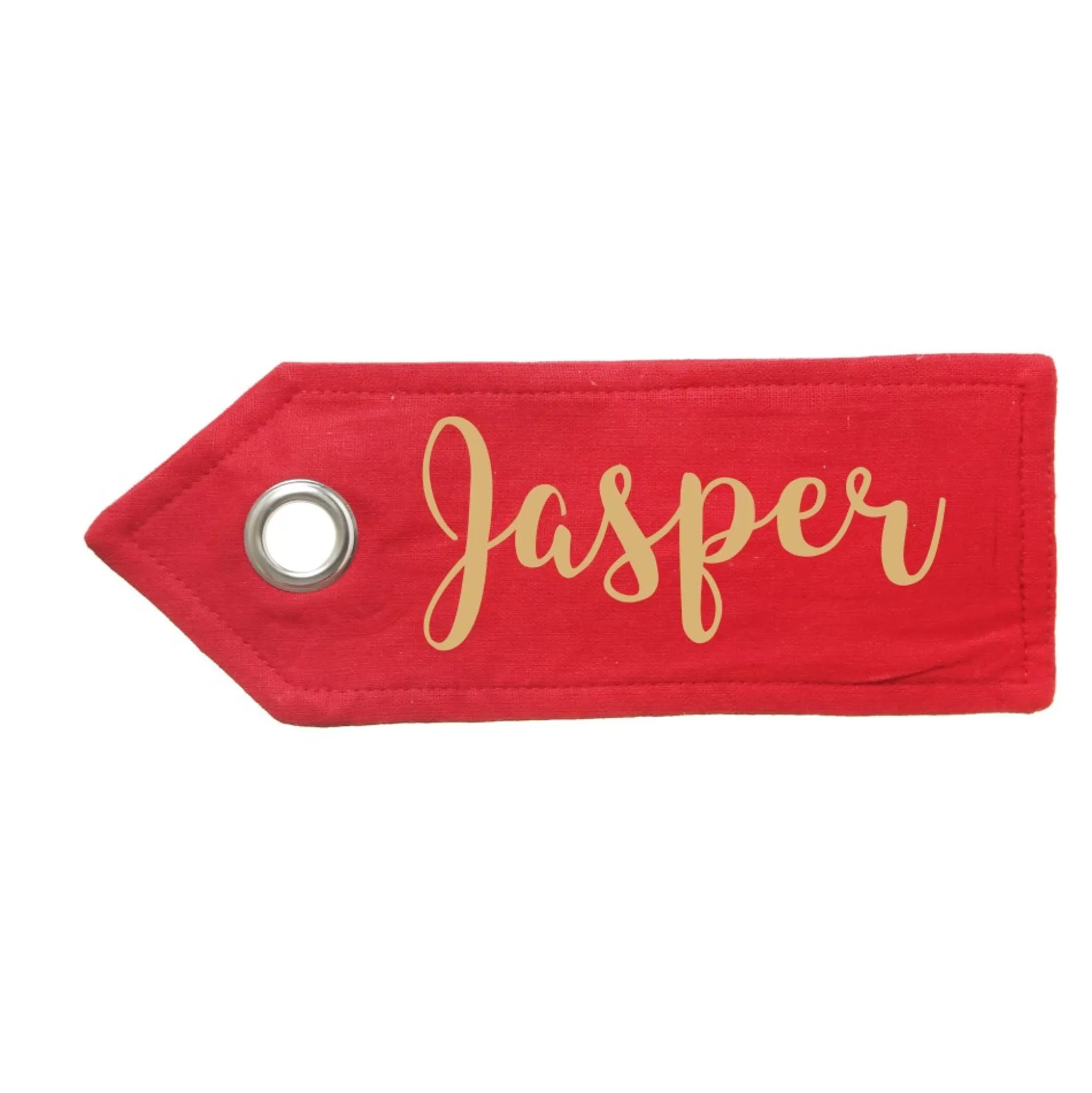 Personalised Red Merry Christmas Santa Sack with Candy Cane Stripe Trim Personalised Santa Sacks |