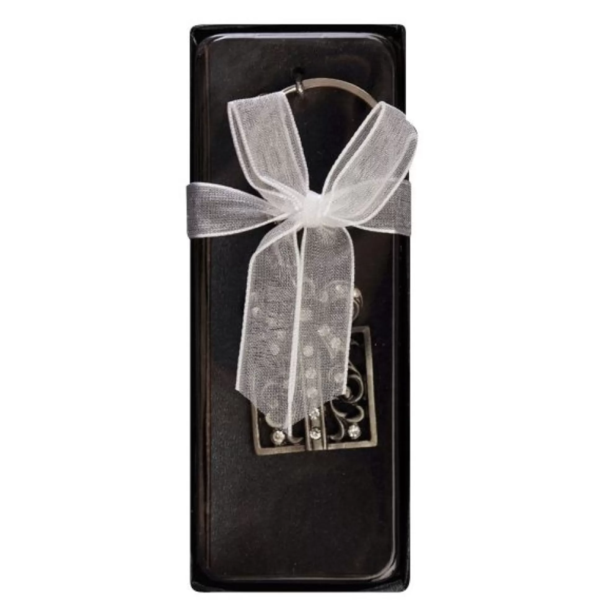 Pewter Present Keyring Christmas Gifts |