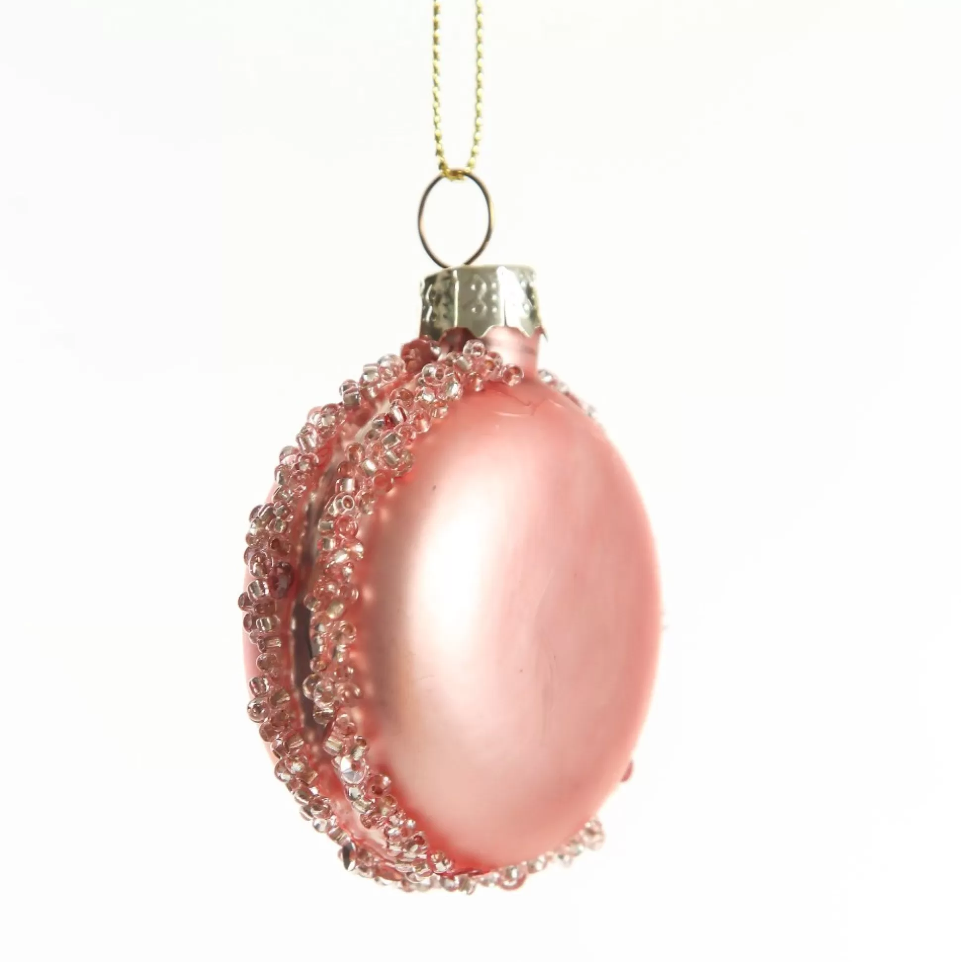 Pink Glass Macaron Christmas Tree Decoration Christmas Tree Decorations |