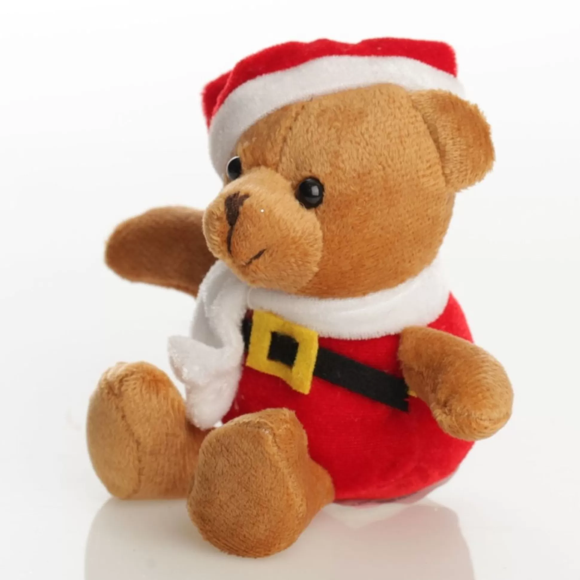 Plush Teddy in Santa Suit Childrens Stocking Stuffers |