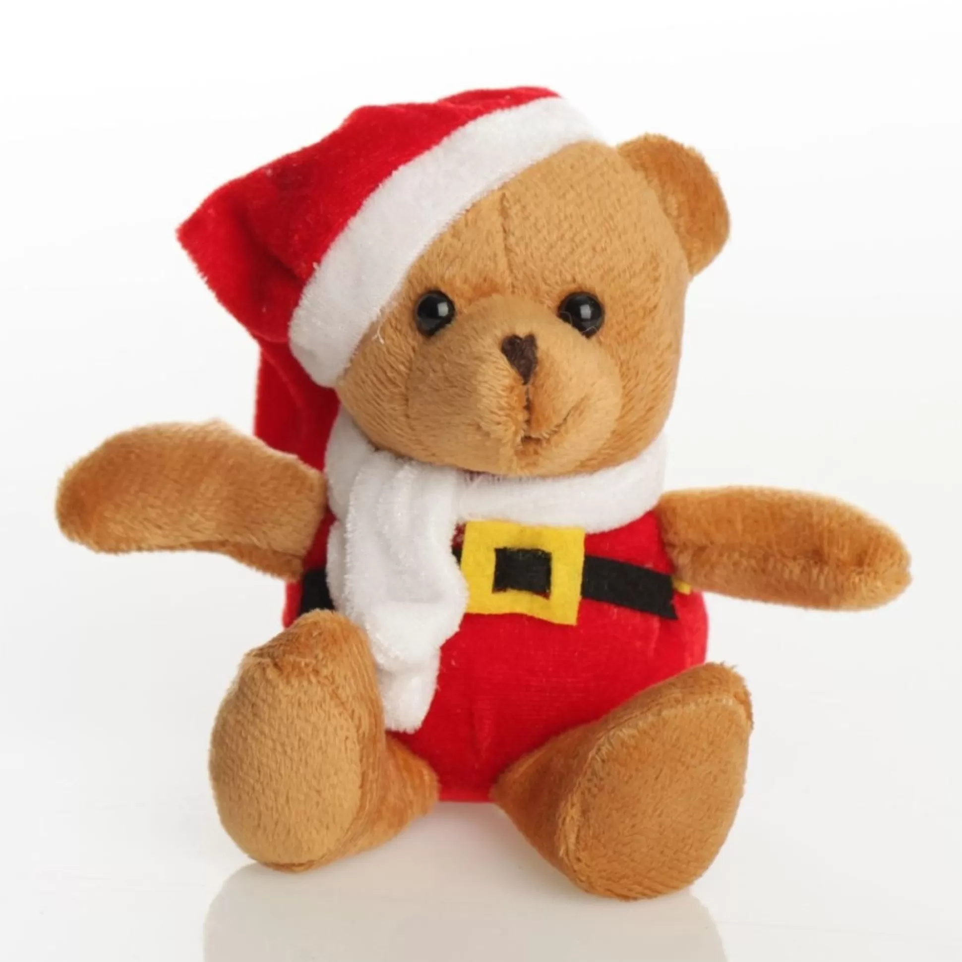 Plush Teddy in Santa Suit Childrens Stocking Stuffers |