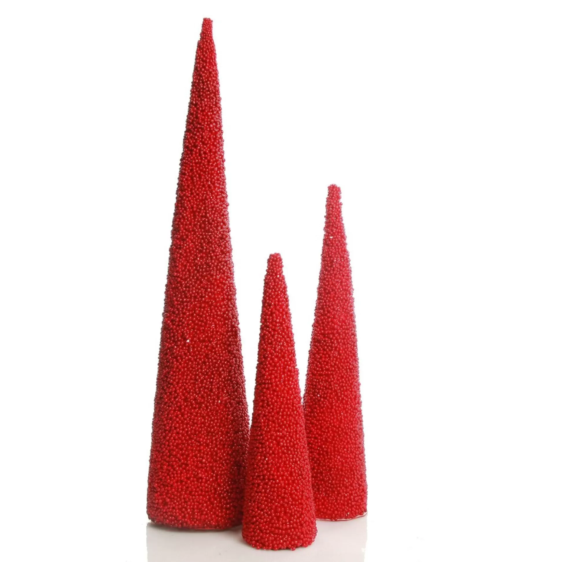 Red Berry Cone Table Top Christmas Tree Table Top Christmas Trees |