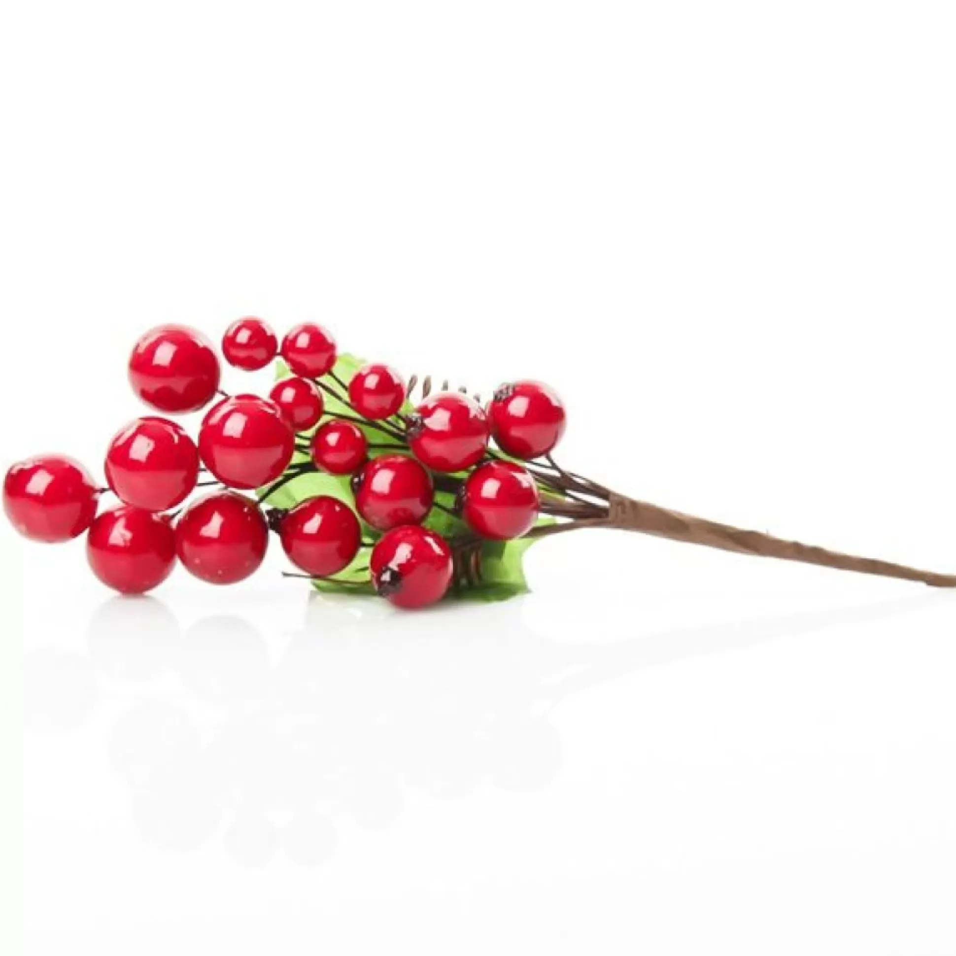 Red Berry Pick - Set of 2 Christmas Pick |