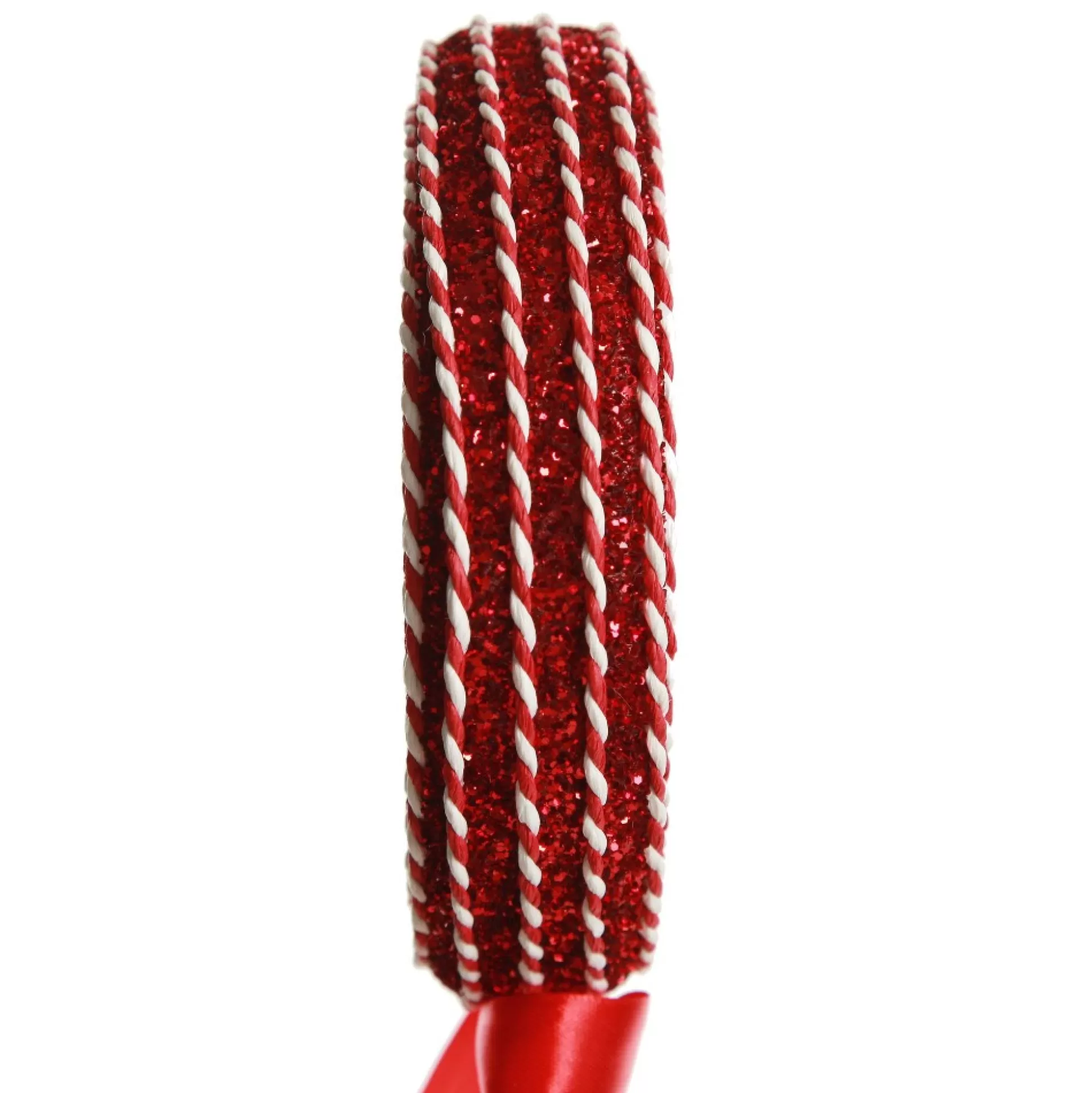 Red Glitter with Twine Lollipop Christmas Decoration Christmas Tree Decorations |