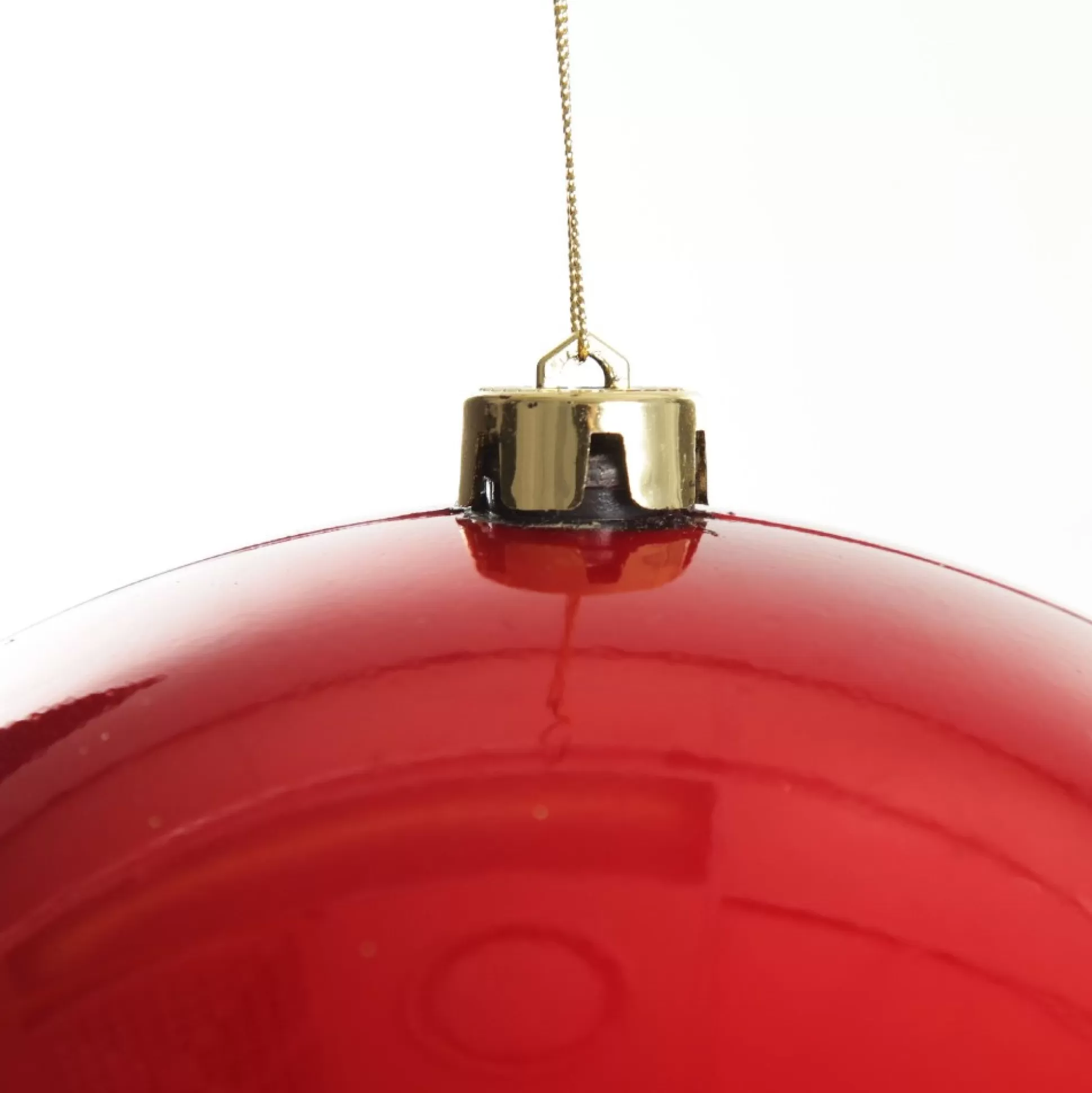 Red Jumbo Shatterproof Christmas Bauble Decoration Shatterproof Baubles |