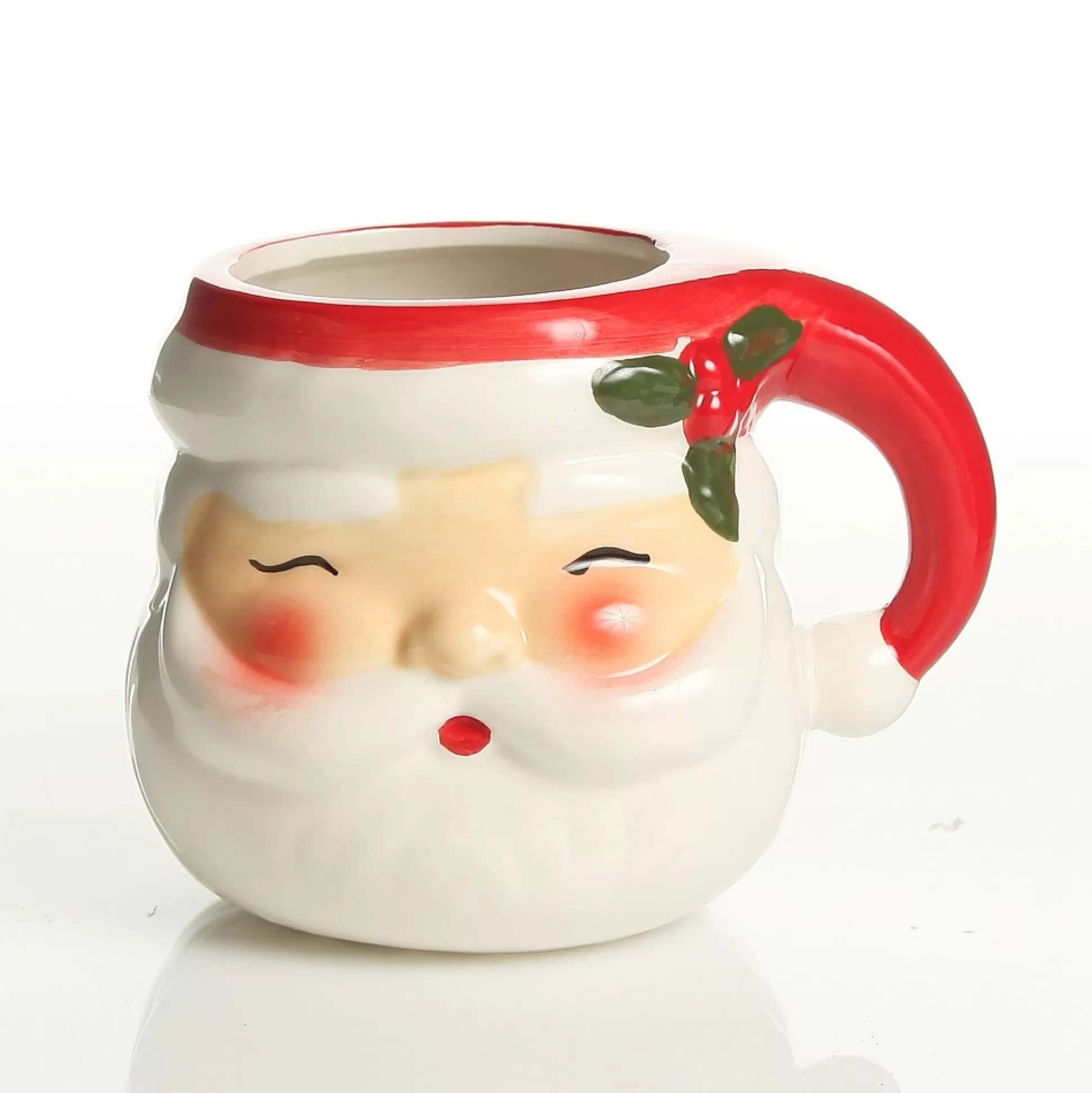 Retro Santa Christmas Mug Christmas Wine Glasses And Mugs |