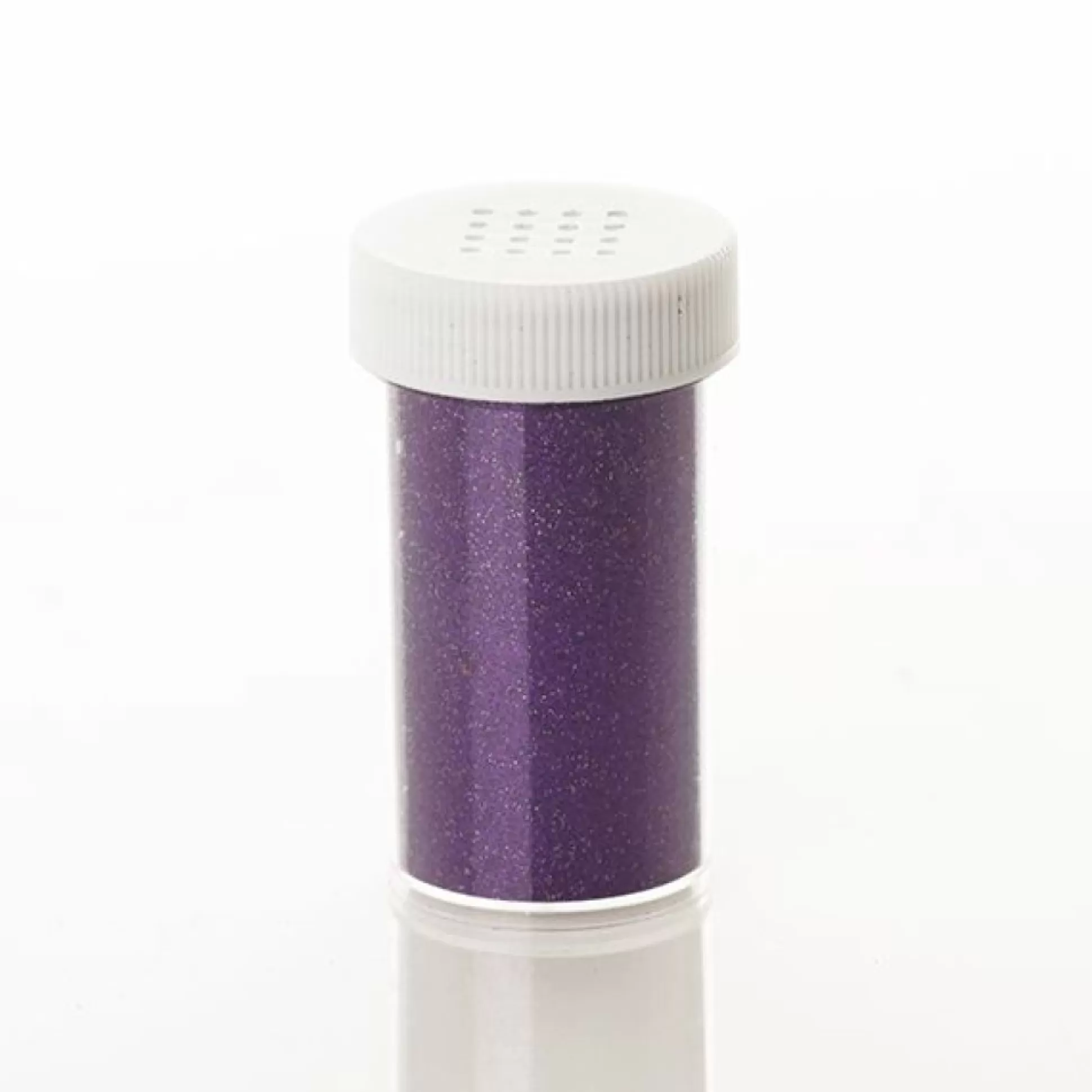 * Christmas Craft Supplies | The Christmas Cart Purple Glitter Vial