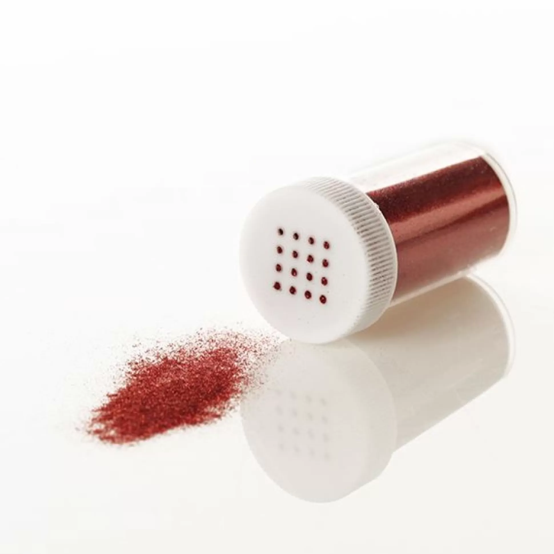 * Christmas Craft Supplies | The Christmas Cart Red Glitter Vial