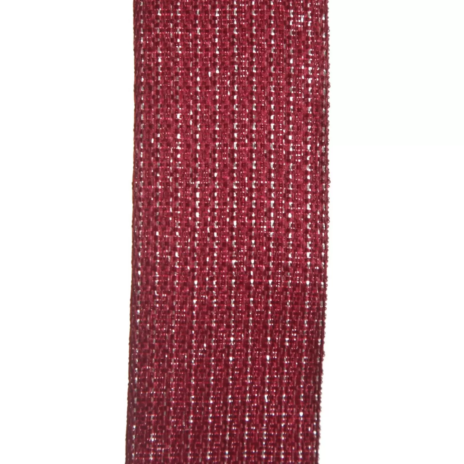 Three Assorted Burgundy Tartan and Braid Christmas Ribbons Ribbons |
