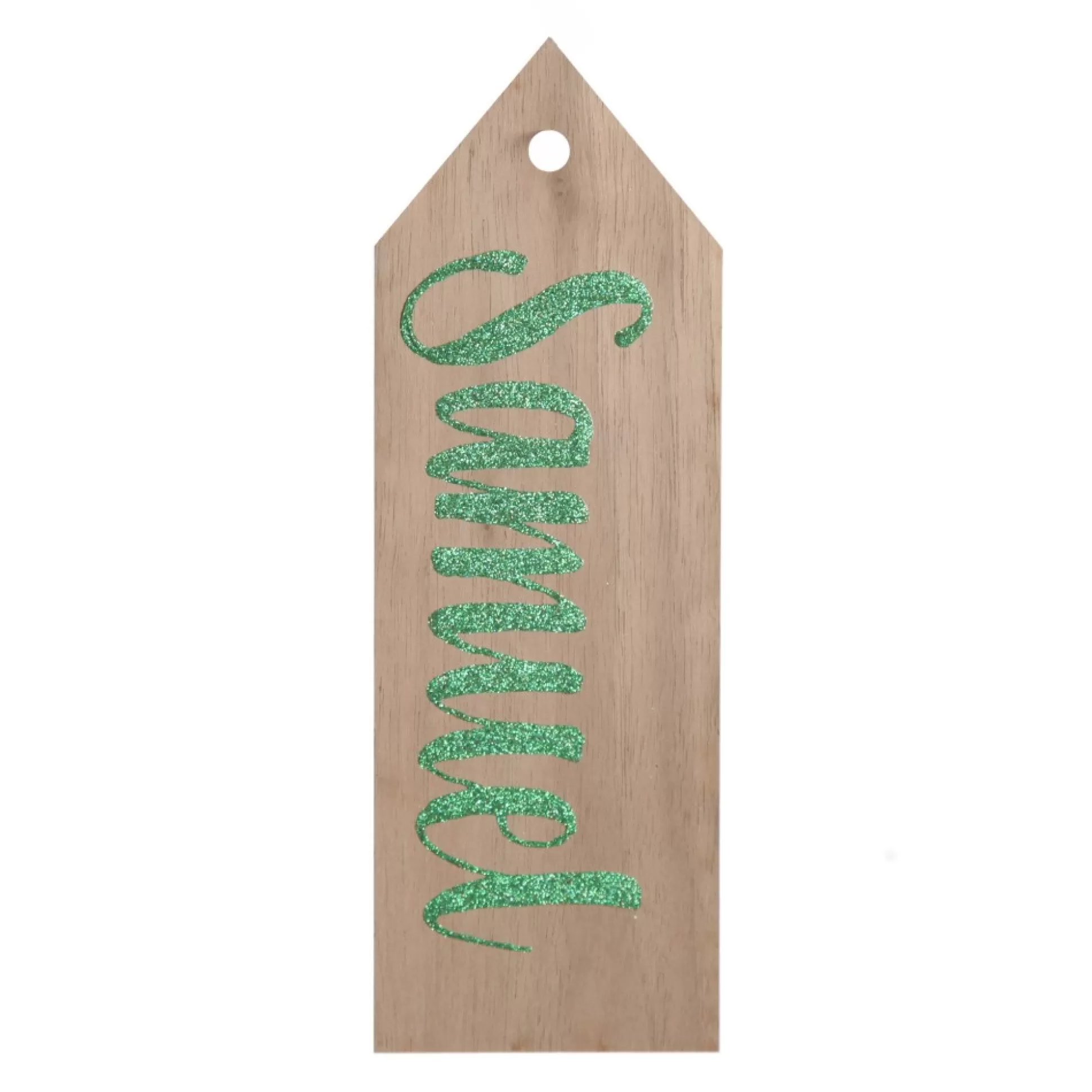 Wooden Stocking or Santa Sack Name Tag Personalised Santa Sacks |